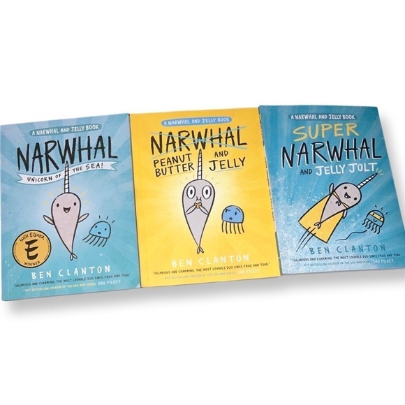 BEN Clanton Narwhal and Jelly Box Set (Paperback Books 1, 2, 3 - Picture 6 of 10